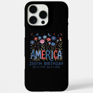 Coque iPhone 16 Pro Max 250 Ans Anniversaire Amérique États-Unis 250e Anni