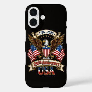 Coque Pour iPhone 16 250e anniversaire des États-Unis