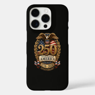Coque iPhone 16 Pro 250e anniversaire des États-Unis d'Amérique