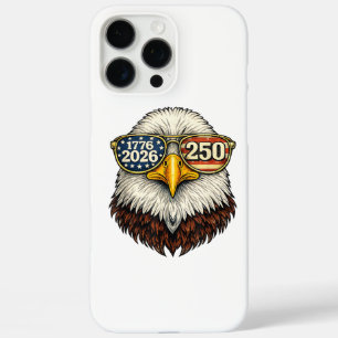 Coque iPhone 16 Pro Max 250e anniversaire États-Unis 1776-2026 Aigle chauv
