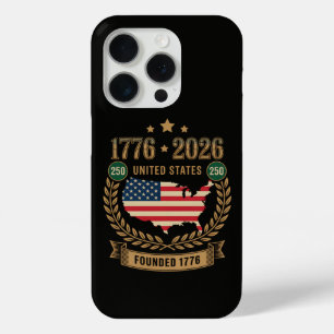 Coque Case-Mate iPhone 250e anniversaire États-Unis d'Amérique 250 USA