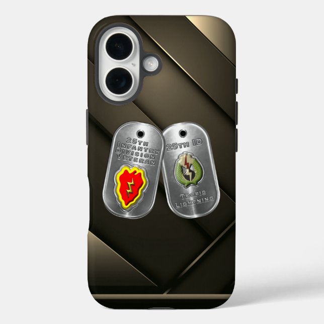 Coques Case-Mate iPhone 25e division d'infanterie (Verso)