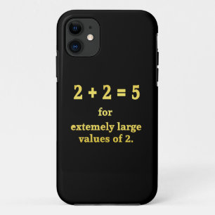 Case-Mate iPhone Case 2 + 2 = 5 Blague de maths drôle