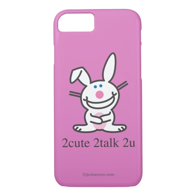 Coques Case-Mate iPhone 2cute 2talk 2u (Dos)