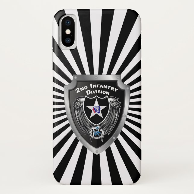 Coques Case-Mate iPhone 2e division d'infanterie "Indianhead Division" (Dos)