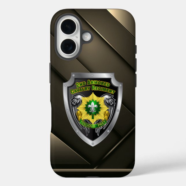 Coques Case-Mate iPhone 2e RCT Régiment de Cavalerie Blindée (Verso)