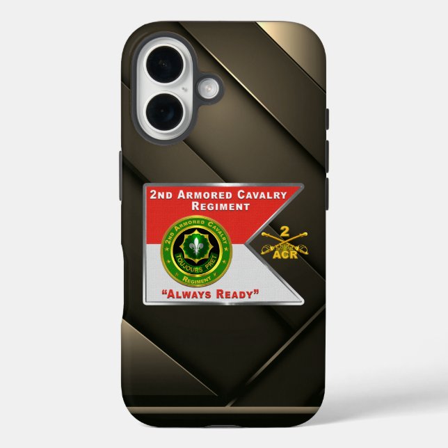 Coques Case-Mate iPhone 2e RCT Régiment de Cavalerie Blindée (Verso)
