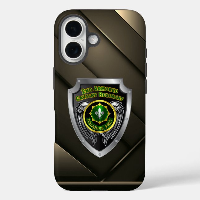 Coques Case-Mate iPhone 2e régiment de cavalerie blindée ACR (Verso)