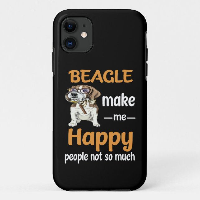 Coques Case-Mate iPhone 36 Beagles Me Rendre Heureux (Dos)