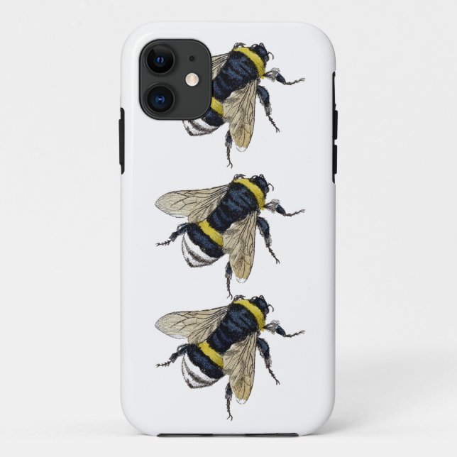 Coques Case-Mate iPhone 3 gaffez les abeilles que la marche soit (Dos)