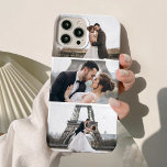 Coque Case-Mate iPhone 3 Photos Collage personnalisé<br><div class="desc">Design photo minimaliste et moderne personnalisé. Vous avez besoin d'aide pour ajouter votre photo ? Veuillez nous envoyer un message en utilisant le bouton de contact ci-dessous.</div>