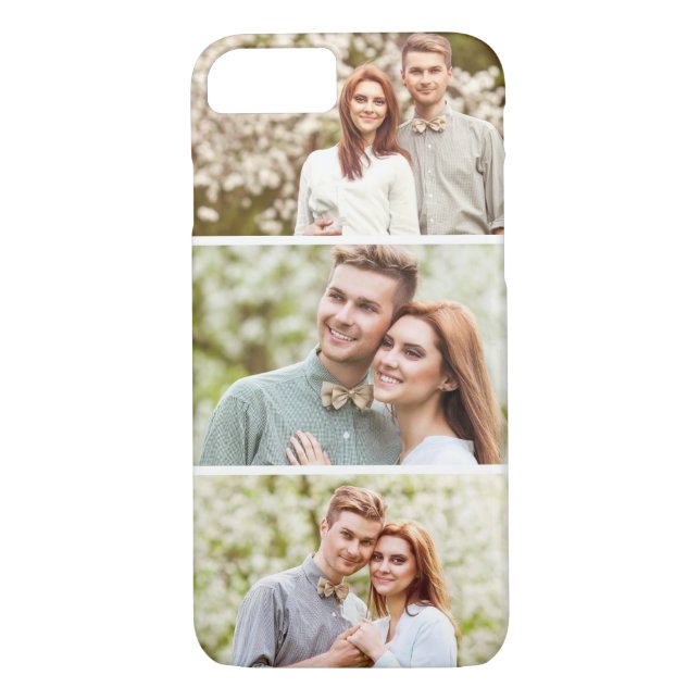 Coques Case-Mate iPhone 3 photos | Collage photo personnalisé (Dos)