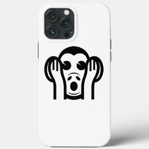 Coque Case-Mate iPhone 3 Singes Sages Kikazaru 聞かざる N'entend pas le Mal E