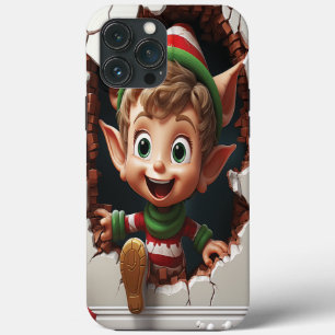 Case-Mate iPhone Case 3d Drôle mignon elf de Noël