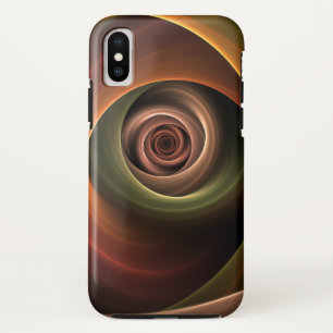 Case-Mate iPhone Case 3D Spirale Abstraite couleurs chaudes Art fractal