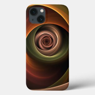 Case-Mate iPhone Case 3D Spirale Abstraite couleurs chaudes Art fractal 