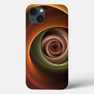 Case-Mate iPhone Case 3D Spirale Abstraite couleurs chaudes Art fractal