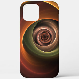 Case-Mate iPhone Case 3D Spirale Abstraite couleurs chaudes Art fractal 