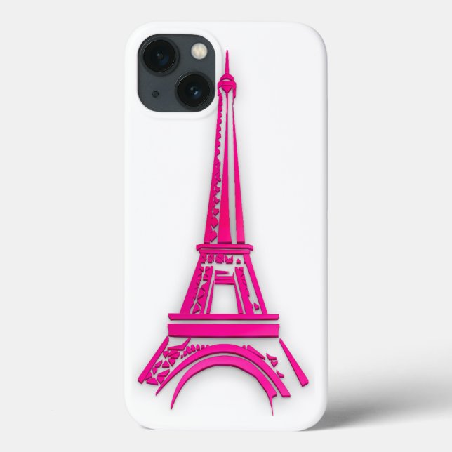 Coques Case-Mate iPhone 3d Tour Eiffel, clipart de la France (Verso)