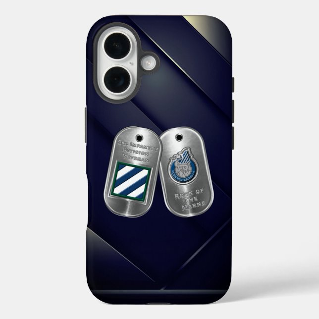 Coques Case-Mate iPhone 3e division d'infanterie (Verso)