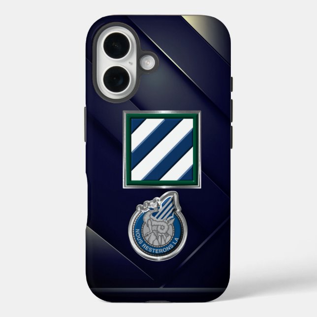 Coques Case-Mate iPhone 3e division d'infanterie (Verso)