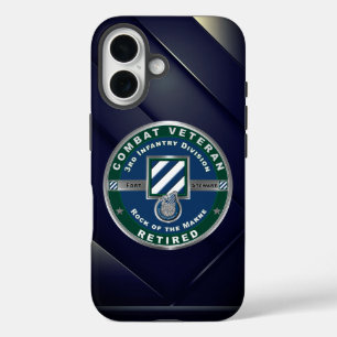 Coque Pour iPhone 16 3e division d'infanterie retraitée