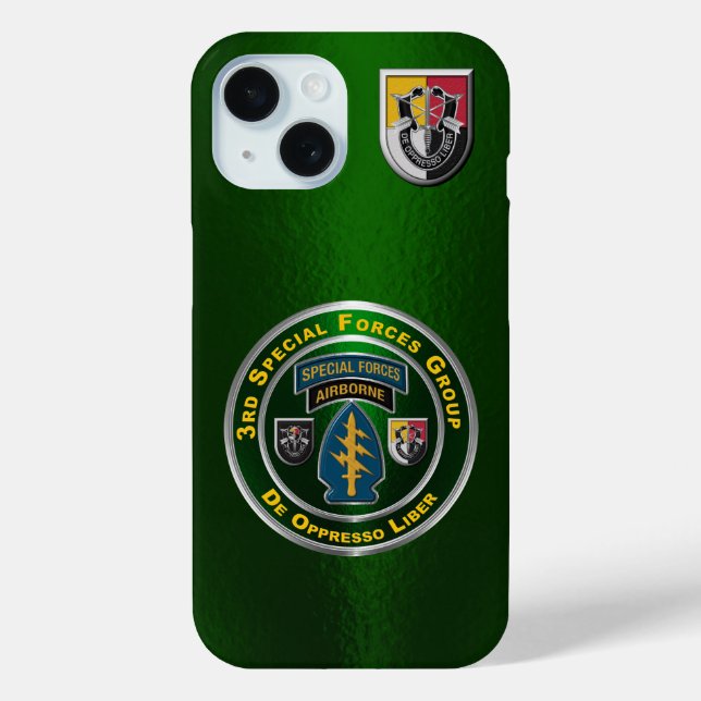 Coques Case-Mate iPhone 3e Groupe des forces spéciales (Verso)