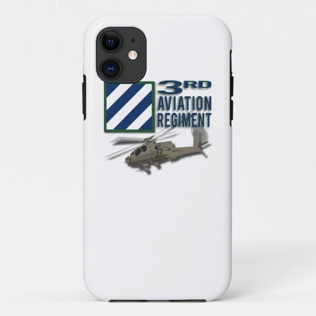 Coques Case-Mate iPhone 3ème Régiment Apache d'aviation (Dos)