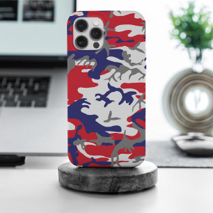 Coque Case-Mate iPhone 4 juillet, Jour de l'Indépendance, Gris Camouflage