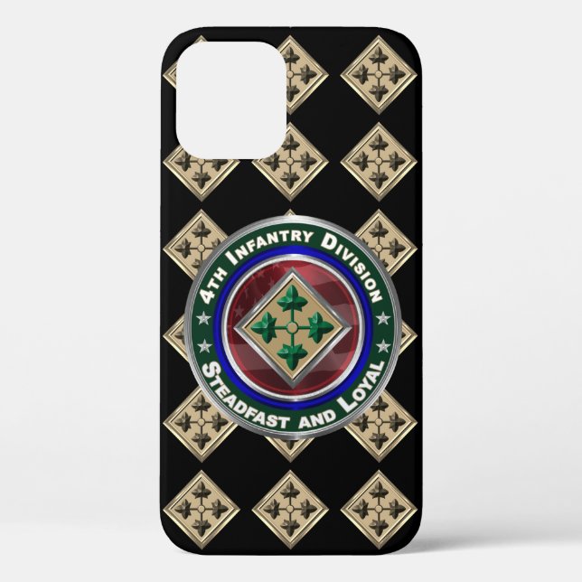 Coques Case-Mate iPhone 4e division d'infanterie (Verso)