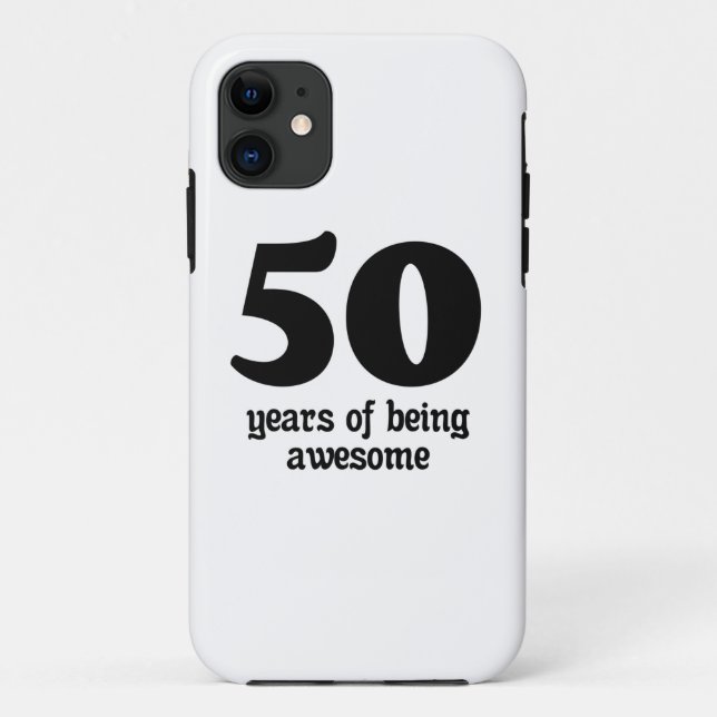 Coques Case-Mate iPhone 50 ans d'être génial (Dos)