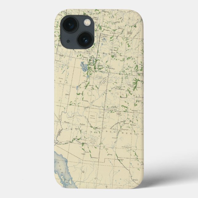Coques Case-Mate iPhone 54 Zones irriguées 1889 (Verso)