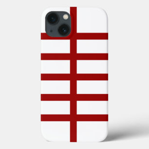 Coque Case-Mate iPhone 5 a bissecté les lignes rouges