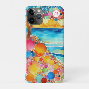 Case-Mate iPhone Case *~* 5 Aquarelle Mer Plage Sable Parapluie