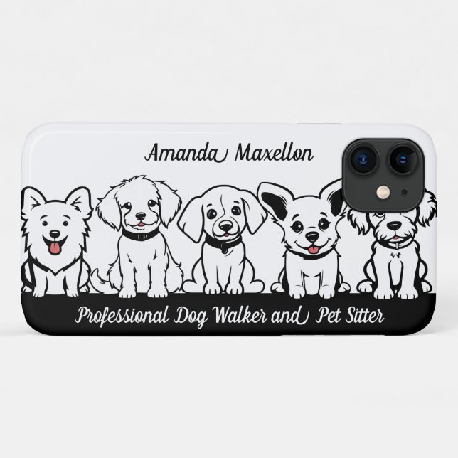 Coques Case-Mate iPhone 5 Chiens De Cute Professionnel Activité De Chien (Dos (Horizontal))