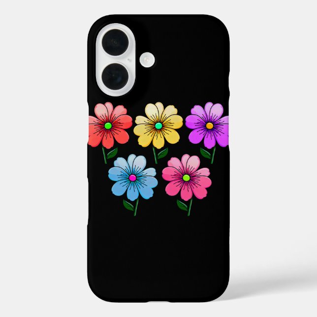 Coques Case-Mate iPhone 5 Fleurs de couleur (Verso)