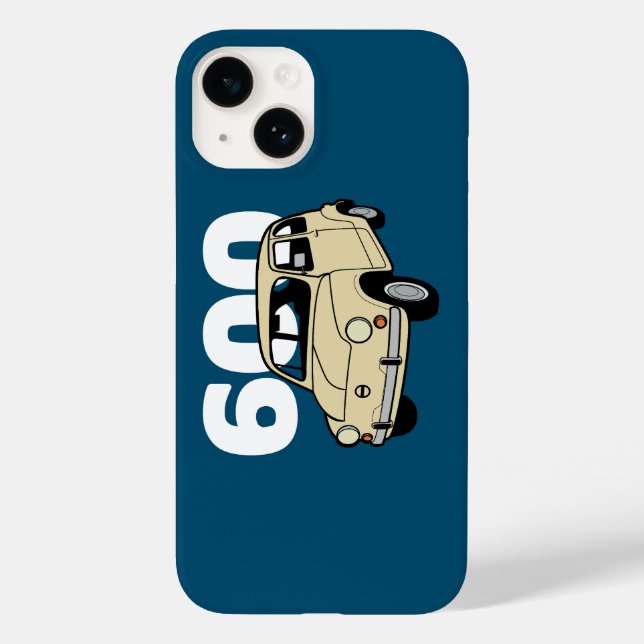 Coques Case-Mate iPhone 600 beige v2 (Verso)