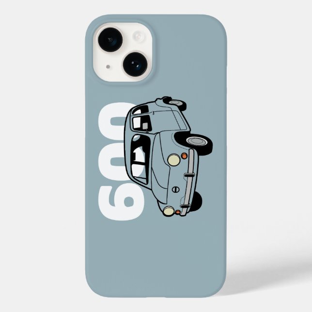 Coques Case-Mate iPhone 600 bleu v2 (Verso)