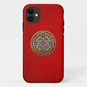 Case-Mate iPhone Case [600] Croix celtique [Or+Émail]