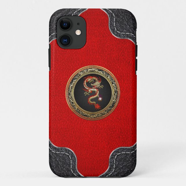 Coques Case-Mate iPhone [600] Dragon chinois d'or Fucanglong (Dos)