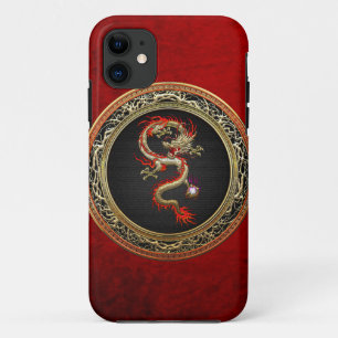 Coques Pour iPhone [600] Dragon chinois d'or Fucanglong