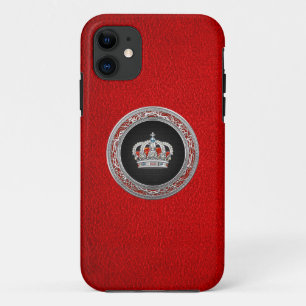 Coques Pour iPhone [600] Prince-Princesse King-Queen Crown [Argent]