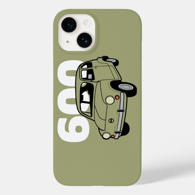 Coques Case-Mate iPhone 600 v2 vert (Verso)