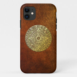 Etui iPhone Case-Mate [68] Calendrier Mayan [Aztec] [Or]