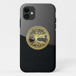 Coques Pour iPhone [68] Golden Celtic Tree of Life