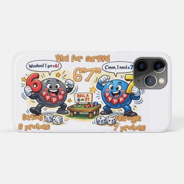 Coques Case-Mate iPhone 6’7” Éléments de chimie vitaux pour la survie (Dos (Horizontal))
