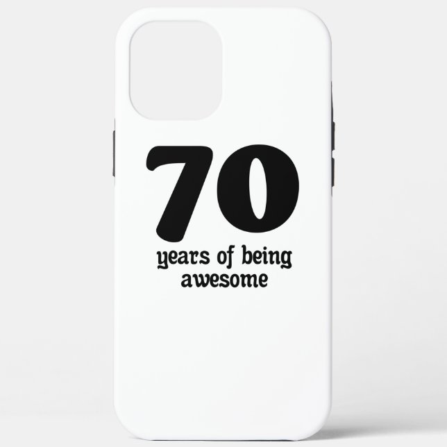 Coques Case-Mate iPhone 70 ans d'être génial (Verso)