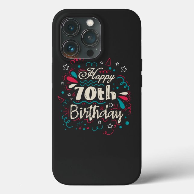 Coques Case-Mate iPhone 70e anniversaire décoratif (Verso)