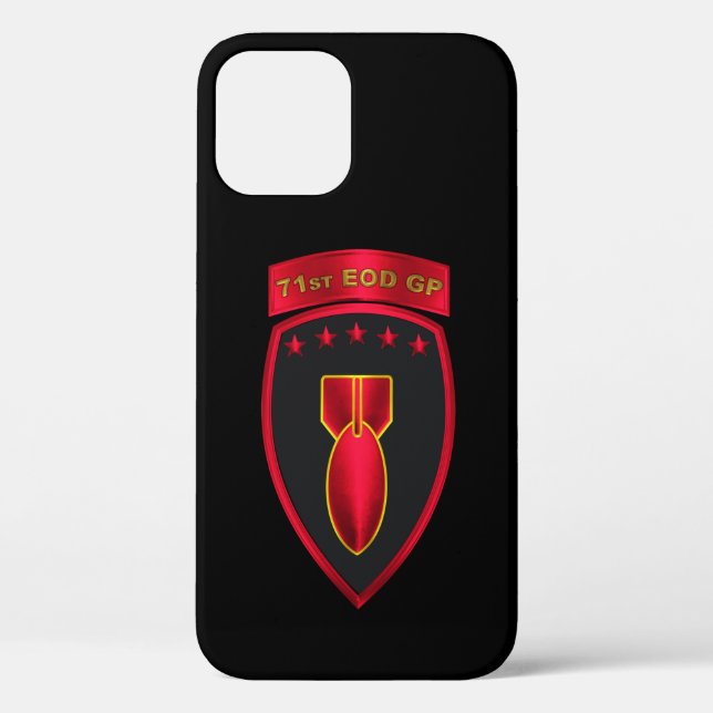 Coques Case-Mate iPhone 71e Groupe de neutralisation d'explosifs et de mun (Verso)