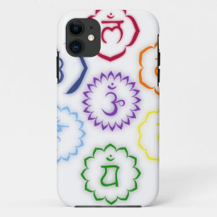 Etui iPhone Case-Mate 7 chakras principaux en cercle